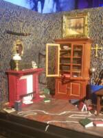 Crime Scene library (Original) Custom Diorama / Playset