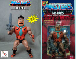 Custom He-Fred Masters of the Universe Flintstones (Masters of the Universe) Custom Action Figure