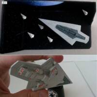 Imperial Fleet over the planet Hoth (Star Wars) Custom Diorama / Playset