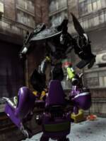Joker Custom Transformer x Batman crossover series - Swittcraft (Transformers) Custom Action Figure