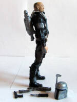 Sen Quinzo - Mandalorian Warrior (Star Wars) Custom Action Figure [Right View]