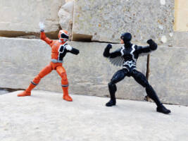 Boom, Orange Ranger (Power Rangers) Custom Action Figure