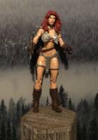 Red Sonja (Red Sonja) Custom Action Figure
