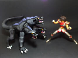 Cerberus, underworld guardian (Saint Seiya) Custom Action Figure