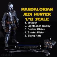Mandalorian Jedi Hunter (Star Wars) Custom Action Figure