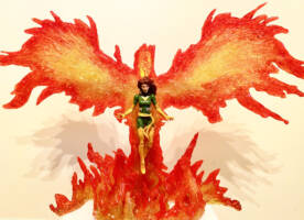 Phoenix Force (animated series) (Marvel Legends) Custom Diorama / Playset