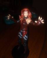 Custom Wanda Maximoff Scarlet Witch 3.75 WandaVision (Marvel Universe) Custom Action Figure [Without cape]