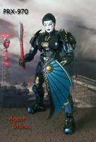 PRX-970 Enhanced Spartan (Halo) Custom Action Figure