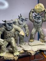 a pack of yeti (Dungeons and Dragons) Custom Action Figure