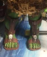 Gamorrean Warlord (Star Wars) Custom Action Figure [hand made custom sandals]