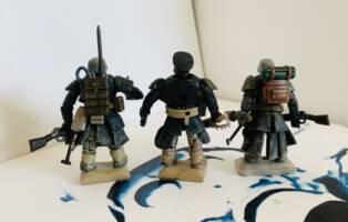 Warhammer 40k Death Korps of Krieg Company Command Squad (Warhammer) Custom Action Figure