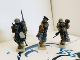 Warhammer 40k Death Korps of Krieg Company Command Squad (Warhammer) Custom Action Figure