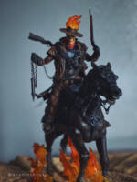 Western Ghost Rider - Carter Slade (Marvel Legends) Custom Action Figure [Western Ghost Rider - Carter Slade]