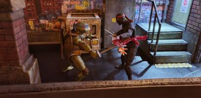 Roof top ver3 (DC Multiverse) Custom Diorama / Playset