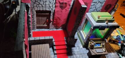 Hydra Casrle (Marvel) Custom Diorama / Playset