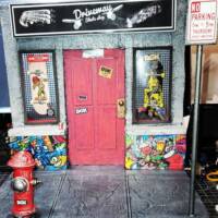 NYC Skateborad Shop (Teenage Mutant Ninja Turtles) Custom Diorama / Playset