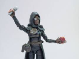 Sebastian the rat (Suicide Squad) Custom Miniature / Figurine [Ratcatcher 2 with Sebastian]
