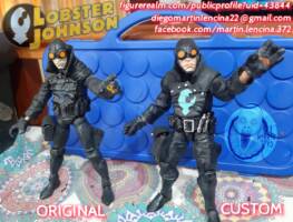Lobster Johnson (Mezco Version) [Fully Sculpted] (Hellboy) Custom Action Figure