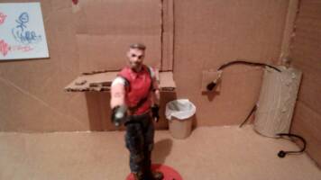 Barry Burton (Resident Evil 1) (Resident Evil) Custom Action Figure [POV: you are a zombie]