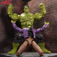 Bruce BANNER (Mid-Transformation) (Marvel Legends) Custom Action Figure