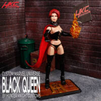 Black Queen (Jean Grey 1/18th scale) (Marvel Universe) Custom Action Figure