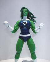 She-Hulk Fantastic Four costume (Marvel Legends) Custom Action Figure
