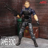 James Bond (Tactical suit) No time To Die (G.I. Joe 25th Anniversary) Custom Action Figure