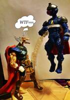 Super Grover (Marvel Universe) Custom Action Figure