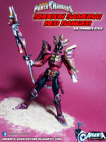 Shogun Samurai Red Ranger (S.H. Figuarts) Custom Action Figure