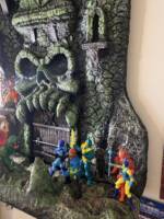Castle Grayskull (Masters of the Universe) Custom Diorama / Playset [Side view]