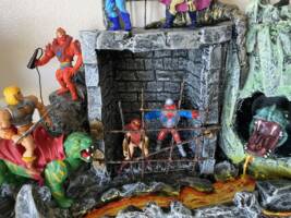 Masters of the Universe Fright Zone diorama (Masters of the Universe) Custom Diorama / Playset [Dungeon]