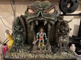 Thundercats Mumm-Ra’s Tomb (Thundercats) Custom Diorama / Playset