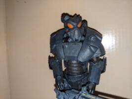 Enclave power armor soldier (Fallout) Custom Action Figure [Front detail]
