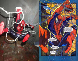 Revoltech Amazing Yamaguchi Custom Todd McFarlane 90s Spider-Man Action Figure (Revoltech) Custom Action Figure