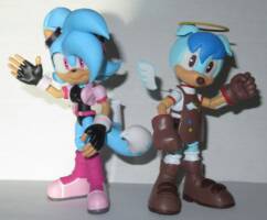SNT (Vtuber form) (Sonic) Custom Action Figure