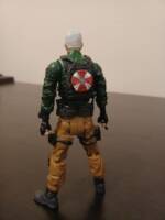 Nikolai Zinoviev (Resident Evil) Custom Action Figure [Back]