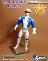 Zachary Foxx Bravestarr style (Galaxy Rangers) Custom Action Figure
