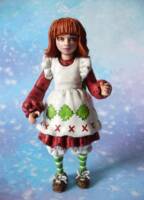 Strawberry Shortcake and Custard (Strawberry Shortcake) Custom Miniature / Figurine [Strawberry Shortcake - Eighties style]