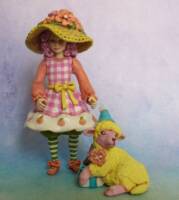Peach Blush - vintage Strawberry Shortcake (Strawberry Shortcake) Custom Miniature / Figurine