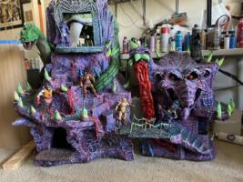 Masters Of The Universe Snake Mountain 2.0 (Masters of the Universe) Custom Diorama / Playset