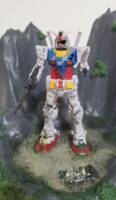 Destroyed Gundam (Gundam) Custom Diorama / Playset