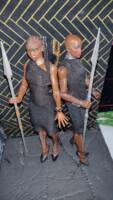 Okoye and Ayo (Black Dress at UN) (Marvel Legends) Custom Action Figure