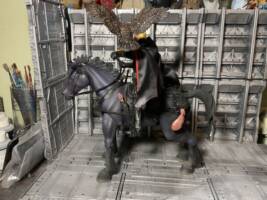 Navarre, horse and hawk (Ladyhawke) (Fantasy) Custom Action Figure