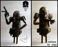 World War Robot: - BERTIE (Pulp Characters) Custom Action Figure