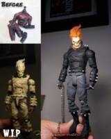 Ghost rider 90s style (Marvel Legends) Custom Action Figure