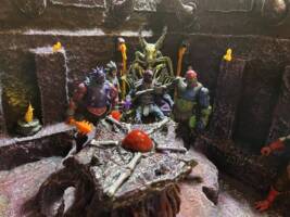 Masters Of The Universe Skeletor’s Throne Room (Masters of the Universe) Custom Diorama / Playset