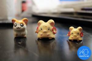 Haibi from "Hamtaro" (Hamtaro) Custom Miniature / Figurine