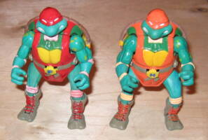 Flying Turtlenecker Brothers, Hans and Fitz (Teenage Mutant Ninja Turtles) Custom Action Figure