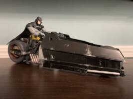 Batman White Knight Batcycle (DC Multiverse) Custom Vehicle