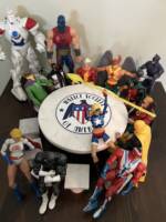 Justice Society Table (DC Universe) Custom Diorama / Playset